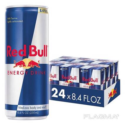 250ml Red Bull Energy Drink Packaging: Can (Tinned)