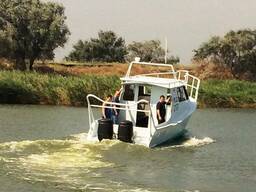 Construction of any sailing and motor boats with aluminum hulls. Custom built.