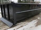 Offer hook lift container, frame steel hall, - фото 2