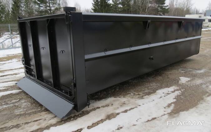 Offer Hook container, welded steel construction. / weldmetcon. com /