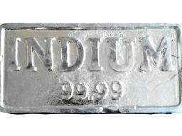 Indium bullion | metallindiummärke InOO GOST 10297-94