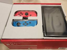 Nintendo Switch Portable Gaming Console-Neon Blue/Neon Red-