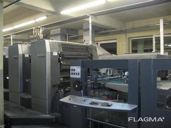 Offset printing mashine Heidelberg Speedmaster SM 102-8-P-S
