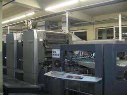 Offset printing mashine Heidelberg Speedmaster SM 102-8-P-S