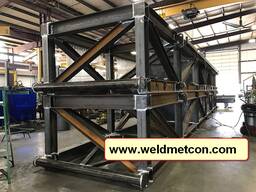 Subcontract work steel welding structures. / weldmetcon. com/