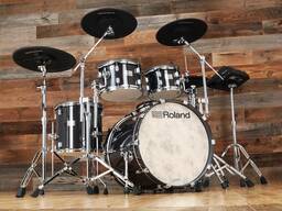 Roland VAD-706 V-Drums Acoustic Design Kit (Gloss Ebony Finish)