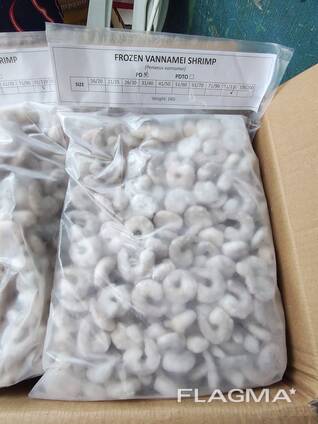 Vannamei Shrimp , Raw Black Tiger Shrimp (Peeled &amp; Deveined) , Prawns cooked