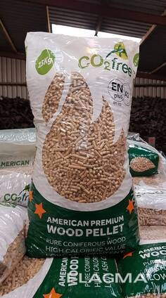 Wood pellets, ENA1 certified top quality and high capacity